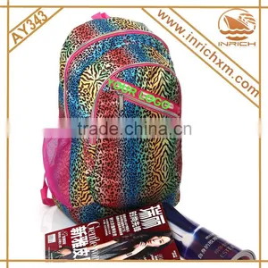 Fashion Leopard School Backpack,Satchel,Sexy Girls School Bag thumbnail-1