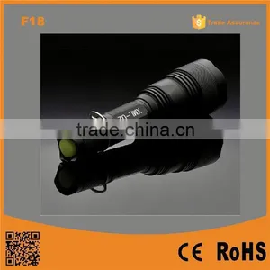 F18 Xm-l t6 Led Rechargeable Camping Police Torch Flashlight thumbnail-1