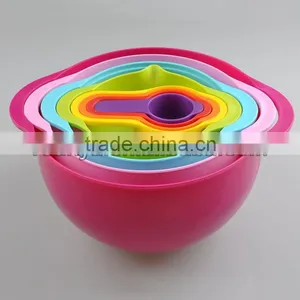 Round Shape Rainbow Fruit Salad Bowl thumbnail-1
