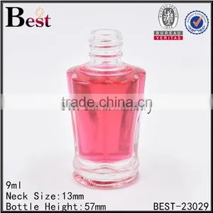 9ml Clear Glass Bottle Diamond Glass Bottle Cosmetic Glass Bottle Supplier's Choice thumbnail-1
