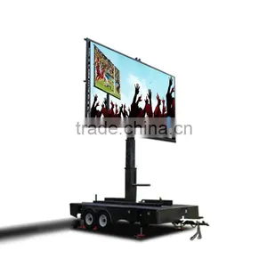 Mobile Trailer Led Sign/Shanghai Truck Mobile Led Display/truck Led Lights thumbnail-3
