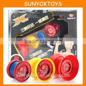 World's First 3-In-1 Yoyo YJ Professional Aluminum YOYO Ball thumbnail-1