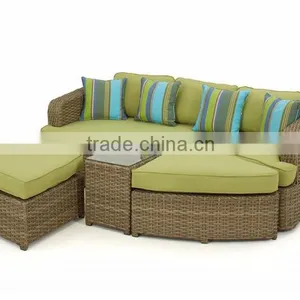 Sunbed With Stool And Table thumbnail-2