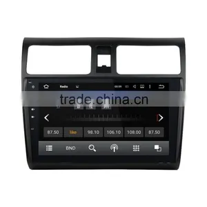 Factory Promotion Quad Core Android5.1.1 Double Din With 3G WIFI DVR Mirror Link Car Dvd Gps for 10.1" SWIFT thumbnail-2