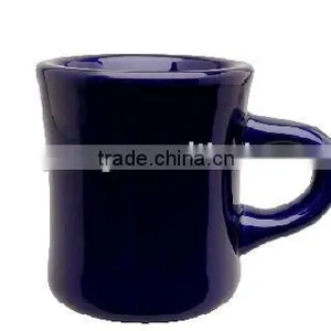 Stoneware Slender Waist Cobalt Blue Mug thumbnail-1