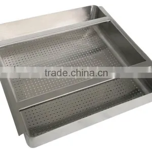 NSF Approval Stainless Steel Drain Basket for Sink/ Commercial Basket thumbnail-1