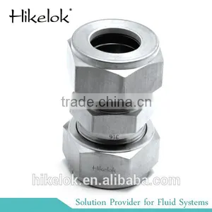 Stainless Steel ss 316 316L 304 304L 6000 Psi 1/16" 1/8" 1/4" 3/8" 1/2" 1/4" 1" Tube Fitting thumbnail-1