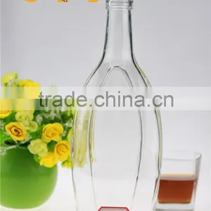 High Quality Champagne Glass Bottle Sell Better Glass Bottle Wide Body Glass Bottle thumbnail-3