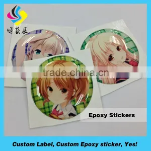 Custom Clear Domed Sticker,epoxy Sticker;epoxy Label thumbnail-3