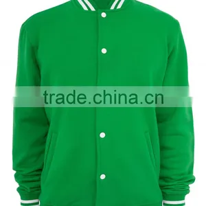 2013 Mens Custom Plain Grey Cotton Winter Bomber Jacket thumbnail-1