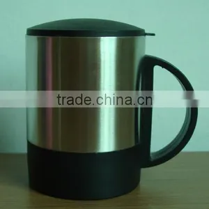 Kid Drink Mugs Plastic Small Mugs 220ml Double Wall Stainless Steel Coffee Mug thumbnail-3
