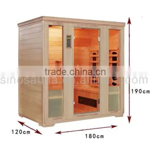 Good Quanlity Easy Established Infrared Sauna Cabin and Sauna Room for Relaxing and Healthing thumbnail-2
