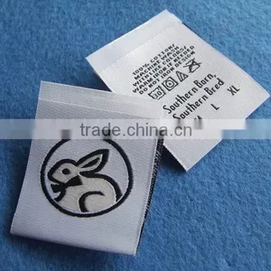 Garment Woven Damask Care Label thumbnail-2