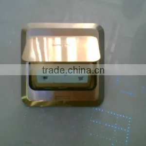 New Design Golden Electric Power Floor Socket thumbnail-1