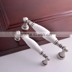 96mm 128mm Matt Sliver Polish Oriental American Vintage Style Home Office Pull Hardware Closet Dresser Handle thumbnail-6