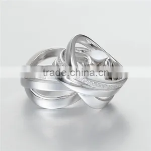 China Factory Sample 2013 Latest Wedding Ring Designs thumbnail-4
