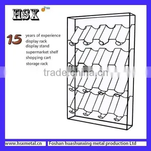 Commerical Floor Standing Wire Wine Display Rack HSX-152 thumbnail-1