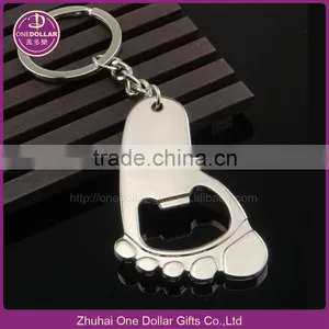 Metal Foot Funny Bottle Opner Key Chains thumbnail-1