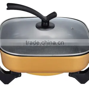 Non-stick Coating Die-cast Electric Cooking Skillets thumbnail-2