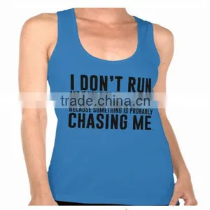 2016 Tank Top Manufacturer Wholesale Latest Design Comfortable High Quality Gym Women Tank Top thumbnail-1
