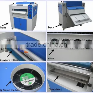 Multi Rollers With Texture uv Coating Machine Price thumbnail-6