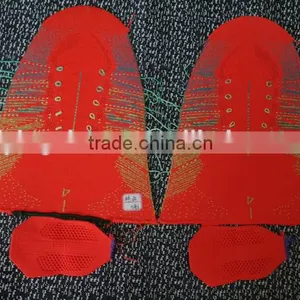 China Shoes Factory Export Sport Flyknit Shoes Cover Vamp Upper thumbnail-2