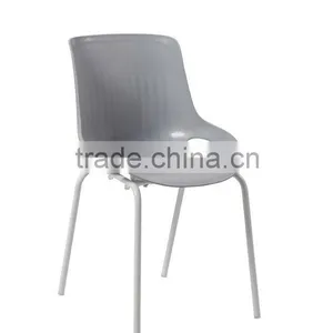 New Design Leisure Chair Cheap Stackable Plastic Chair HC-N020 thumbnail-1
