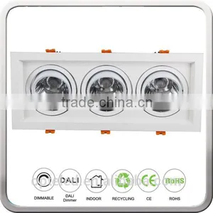 2*30W LED Downlight 3X30W LED Dow Light Grille Recessed Ceiling Mounted thumbnail-2