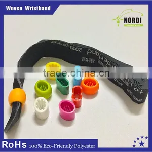 Single Time Using Custom Festival Woven Fabric Wristband for Event/Bracelet/Wristband Strap thumbnail-4