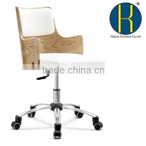 Foshan China Mainland Bent Plywood Office Computer Desk Chair / Table Chair thumbnail-1