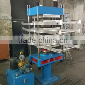 Outdoor Rubber Tiles Making Line Rubber Floor Vulcanizing Plant Rubber Tiles Making Machine thumbnail-2