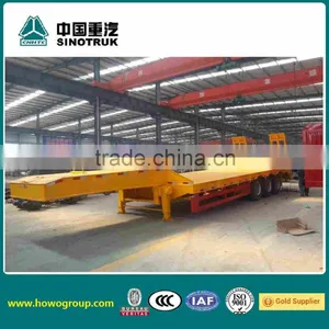 3 Axle Low Bed Trailer Dimentions Trailer SINOTRUK Truck Trailer thumbnail-1