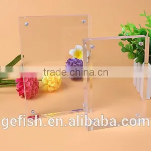 Clear Acrylic Magnet Photo Picture Frame thumbnail-1