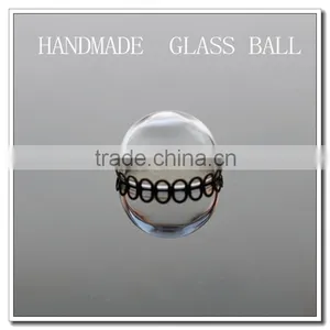 (25mm) Half Sphere Vials, Transparent 25mm Opening Semi-sphere Glass Cover, 25mm Diam Necklace Hanging Clear Glass Bubble Ball thumbnail-4