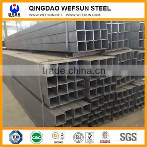 China Supplier Carbon Square Pipe ERW Steel Pipe Square Steel Pipe Galvanized Steel Pipe Q195-235 thumbnail-2