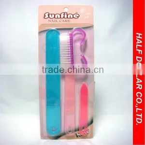 Professional Pedicure Set, Nail Care Set,Nail Files Set For One Dollar Item thumbnail-1