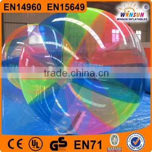 EN15649 Commercial Giant Colorful Inflatable Polymer Water Ball thumbnail-1
