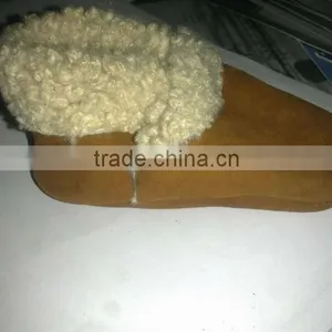 Fur Leather Baby Shoes thumbnail-1