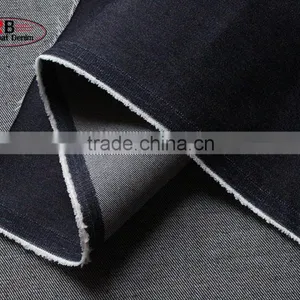 Factory Stock Lot 7oz Blue Twill 72%Cotton Denim Fabric thumbnail-2