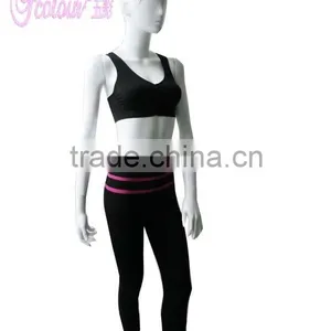Sport Pants Seamless Yoga Bra and Leggings Set thumbnail-1