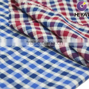 Blue Combo Tencel Cotton Check Shirt Cotton Flannel Fabric thumbnail-4