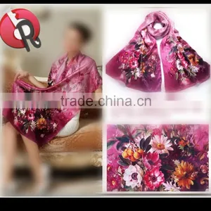 Digital Print Silk Scarf thumbnail-5