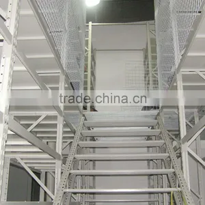 Stainless Steel Warehouse Metal Mezzanine Floor thumbnail-3