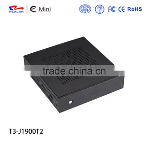 Mini pc Dual Nic With Intel Celeron Core J1900 2.4GHz Barebone System WIFI Best Computer for Home Theater 4K HD Playing thumbnail-1