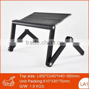 2014 Modern Recliner Laptop Stand Small Adjustable Computer Desk Table for Bed thumbnail-1