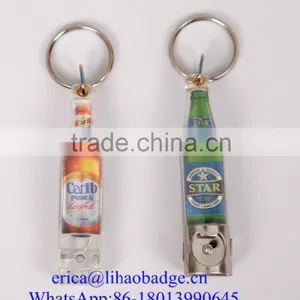 Keychain Bottle Opener, Beer Bottle Shape Opener thumbnail-4
