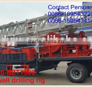 Trailer Type Water Well Drilling Machinery 1000m thumbnail-6
