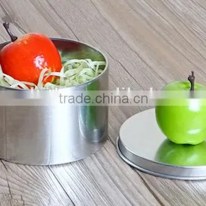 Round Tin Box for Cookies thumbnail-2