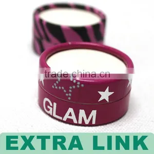 Express Round Red Full Color Printing Small Paper Tube thumbnail-4