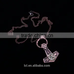 New Arrival Pop Steampunk Anchor Chain Statement Necklace With Gear Wheel 2015 Yiwu Fashion Jewelry Hot Sale thumbnail-2